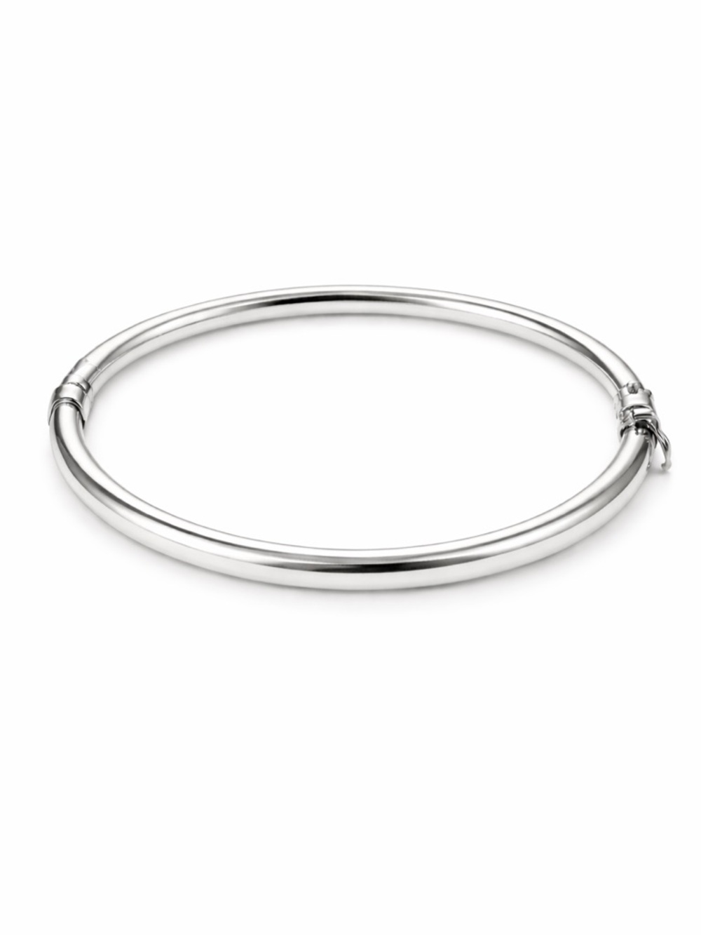 Mia Fiore Bangle Polished Bracelet Silver Plated Bronze Italy